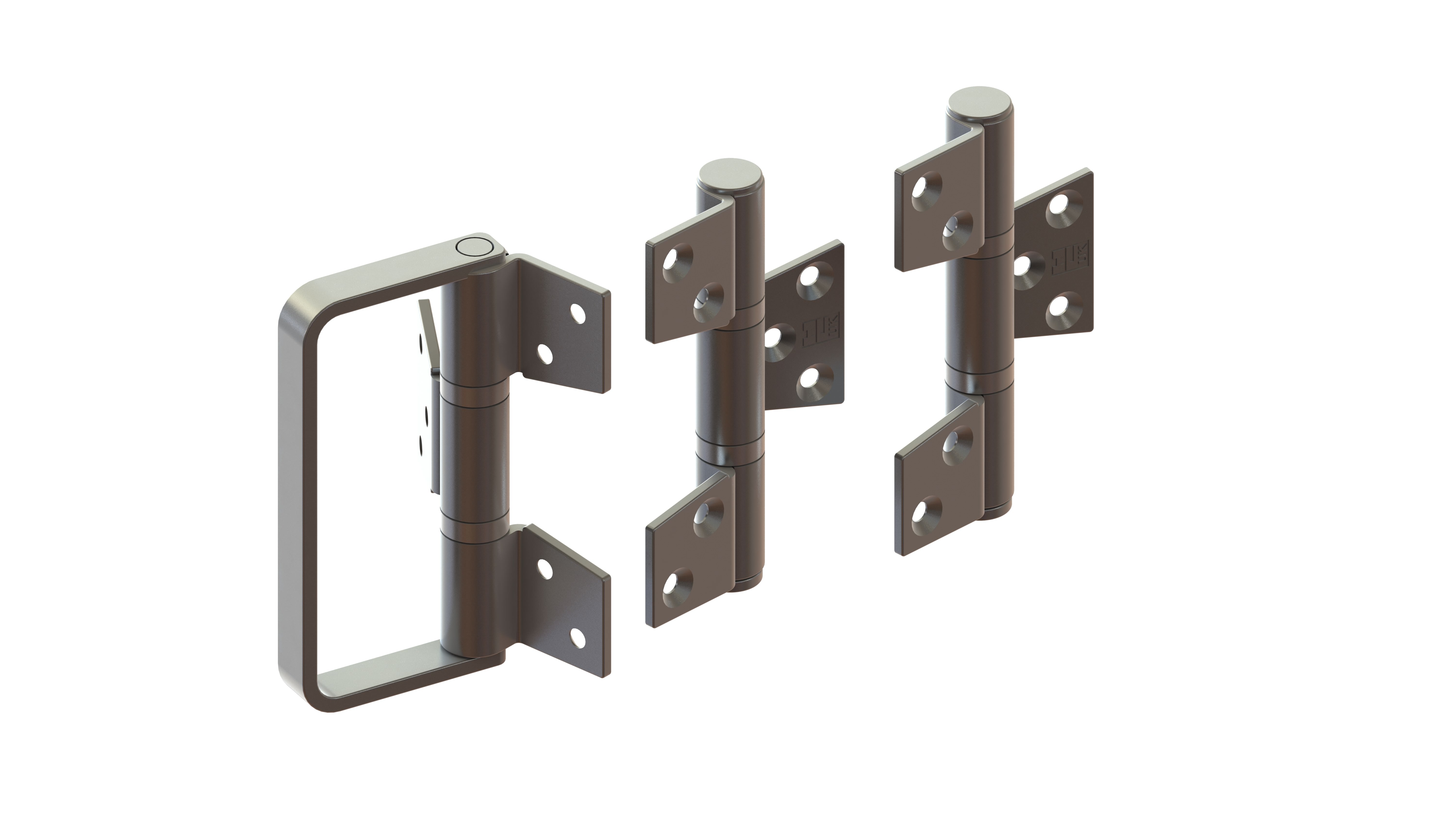 Handle Hinge And 2 Hinges Off set Outward Opening Stainless Steel handle-hinge-and-2-hinges-off-set-outward-opening-stainless-steel