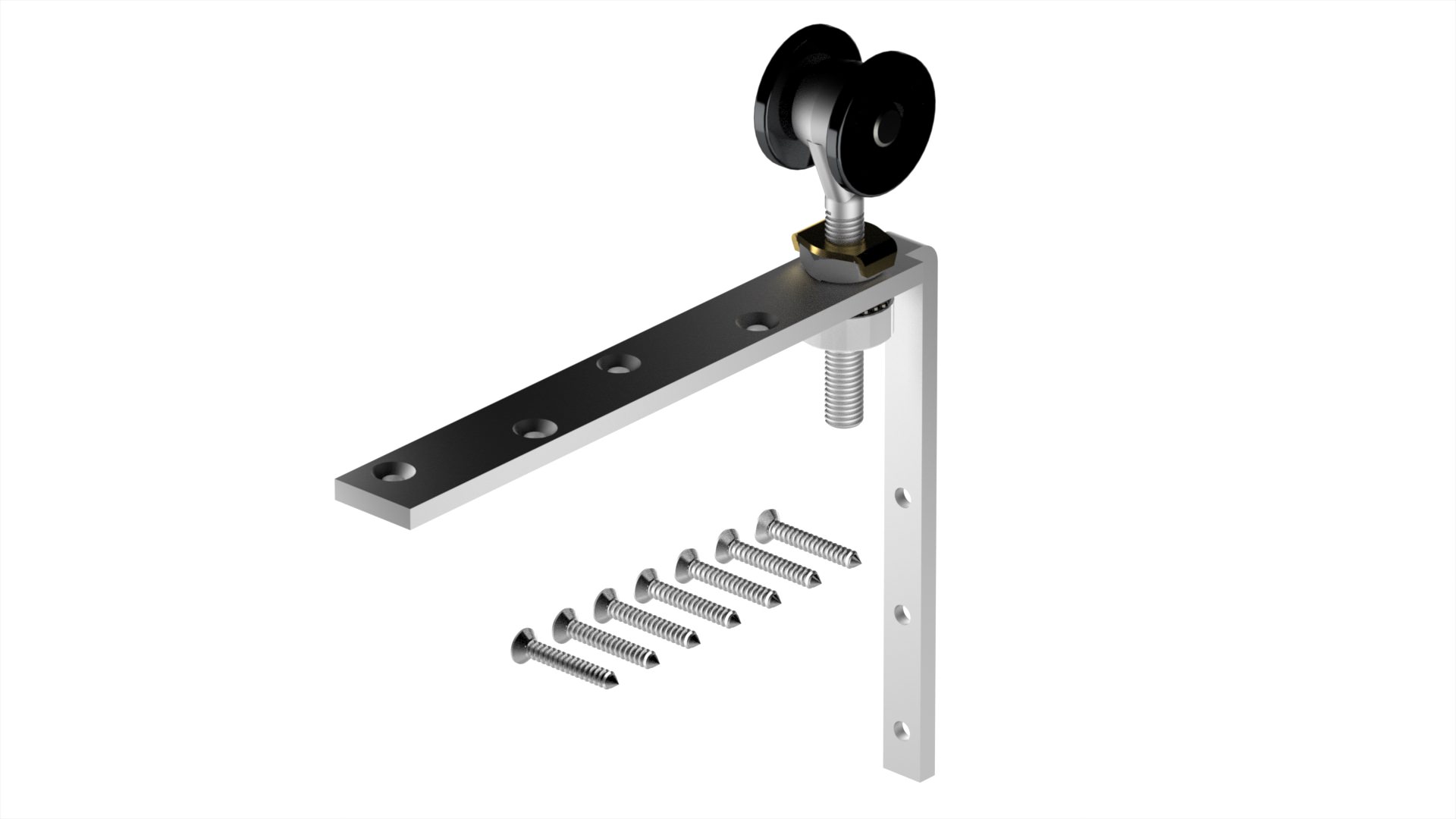 2 wheel folding hanger 02240 Buy online Coburn Sliding Systems1