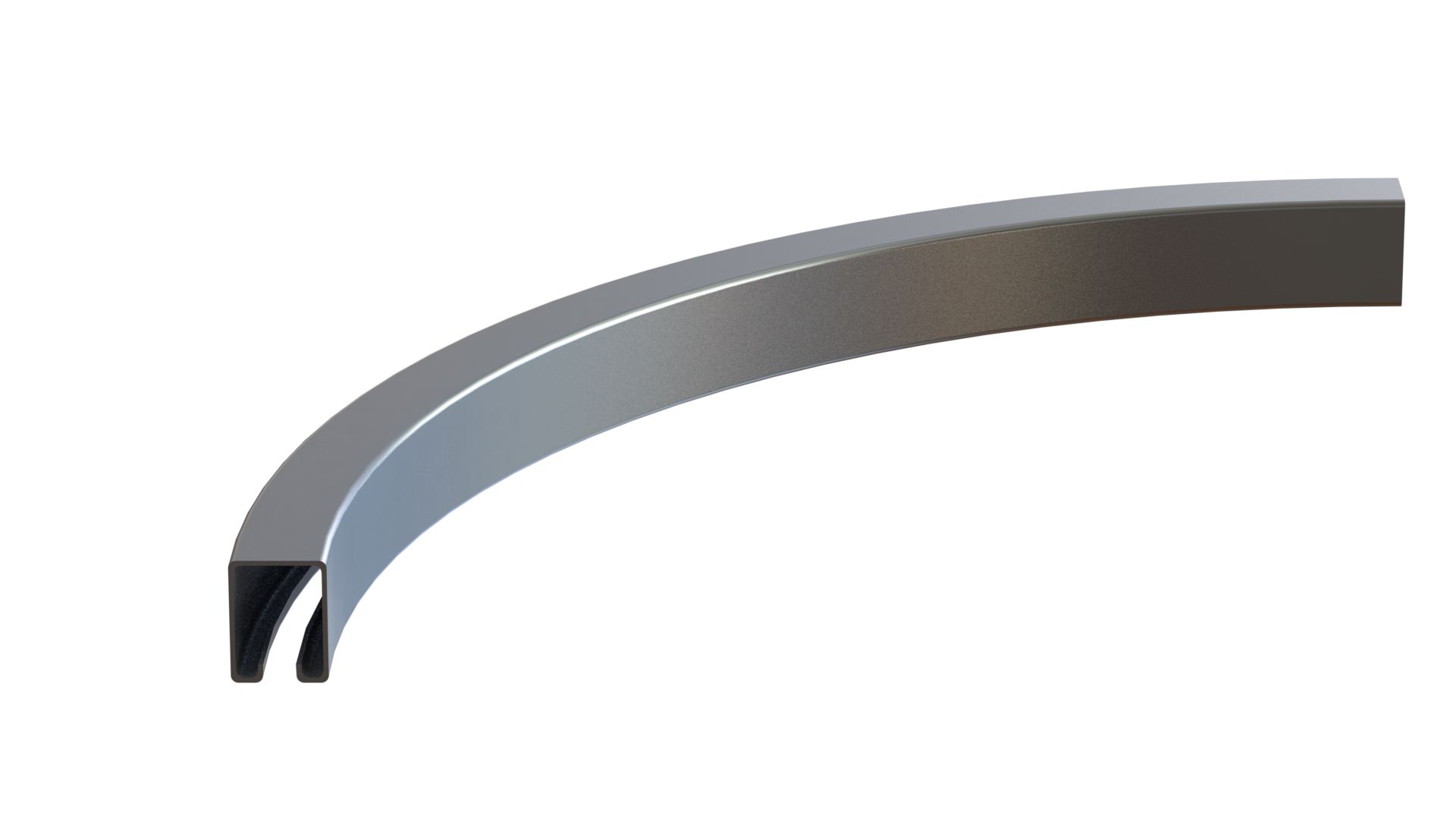 325 Galvanised steel track curved Buy online Coburn Sliding Systems1